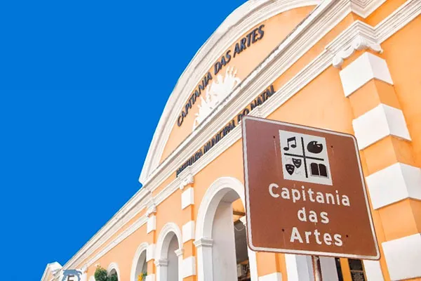 Fachada da FUNCARTE - Capitania das Artes